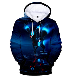 Pokemon Hoodie with Pet Character Print