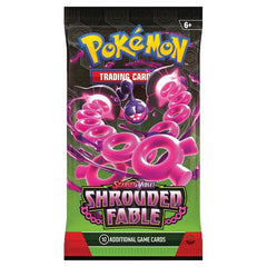 Pokemon – Shrouded Fables – Sealed Booster Pack – Single – 10 Card per Pack